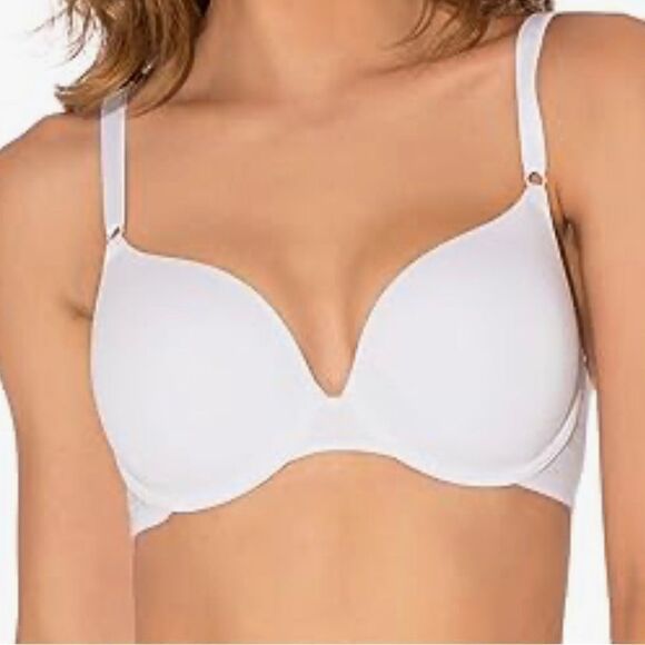 Fruit of the Loom White Cotton Stretch Underwire T-Shirt Bra 38D - Picture 1 of 4